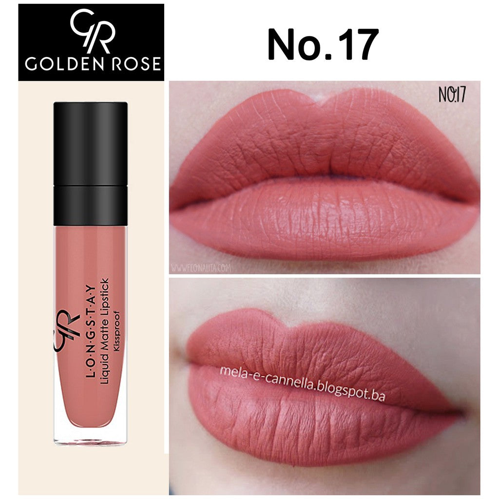 Golden Rose Long Stay Matte Liquid Lipstick