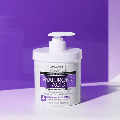 Advanced Clincals Hyaluronic Acid Moisturizer