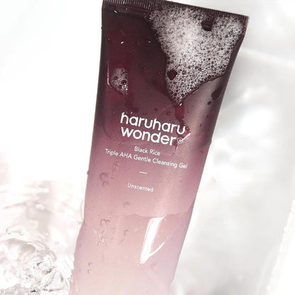 Haruharu Wonder Black Triple AHA Gentle Cleanser