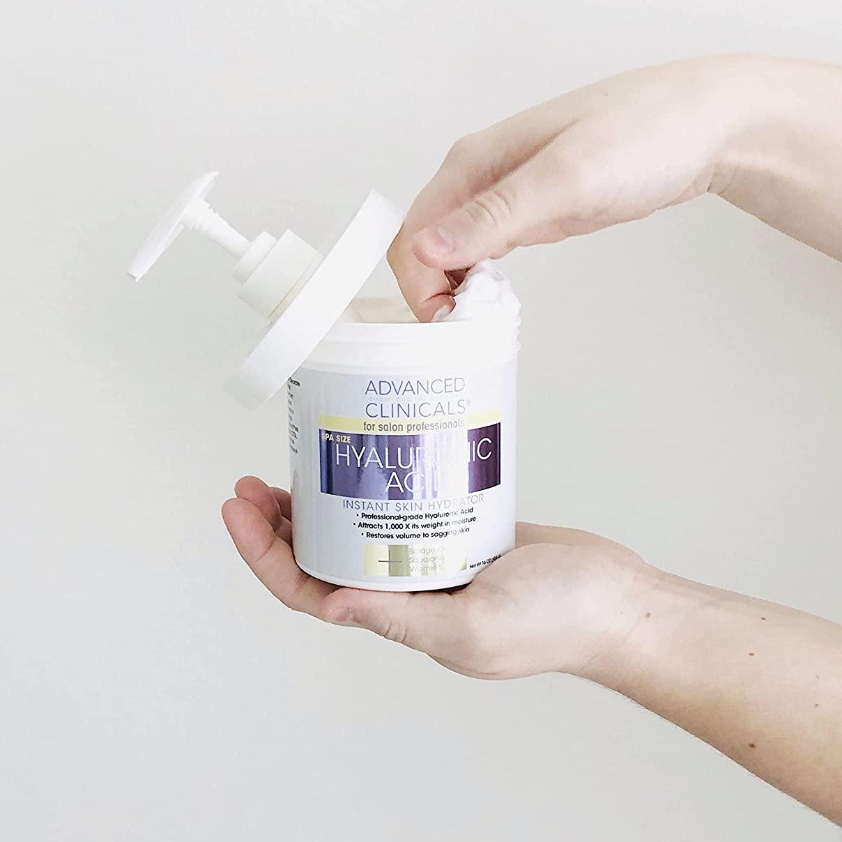 Advanced Clincals Hyaluronic Acid Moisturizer