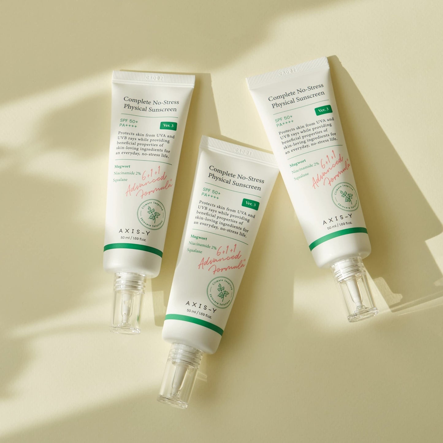 Axis Y Complete No Stress Physical Sunscreen Spf50+