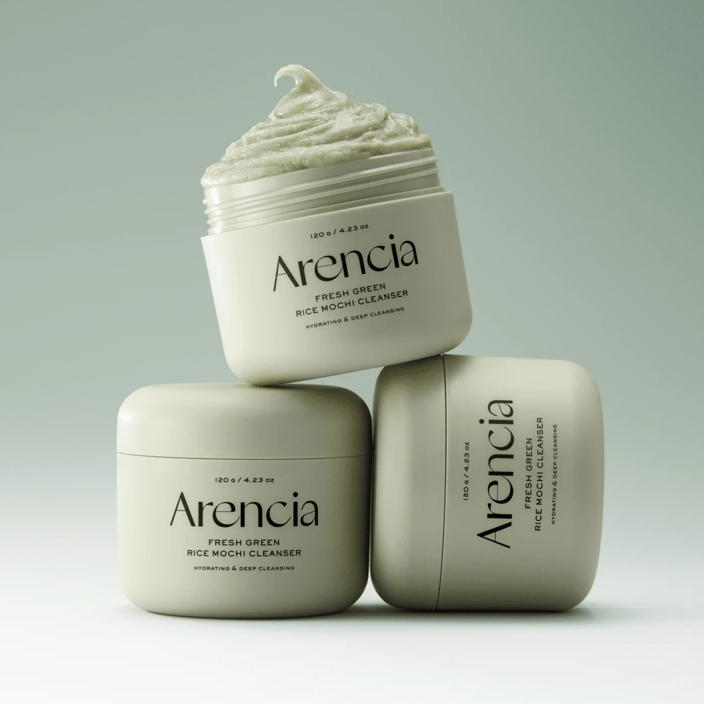 Arencia Fresh Green Mochi Cleanser