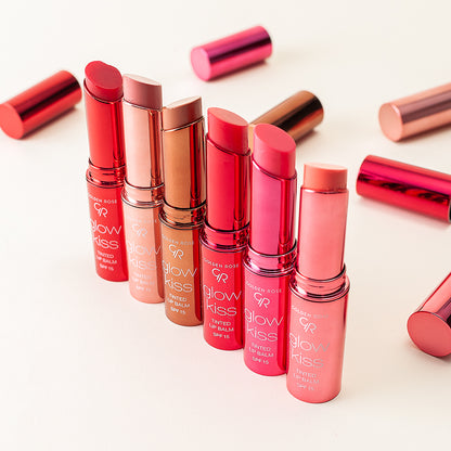 Golden Rose Glow Kiss Tinted Lip Balm Spf15