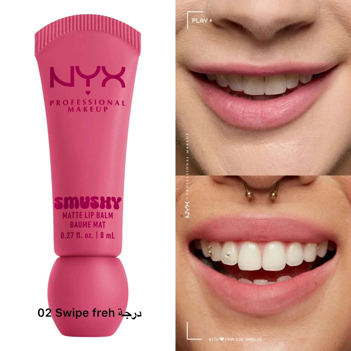 Nyx Smushy Matte Lip Balm