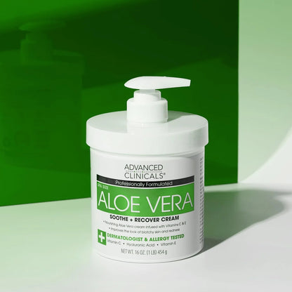 Advanced Clincals Aloe Vera Cream