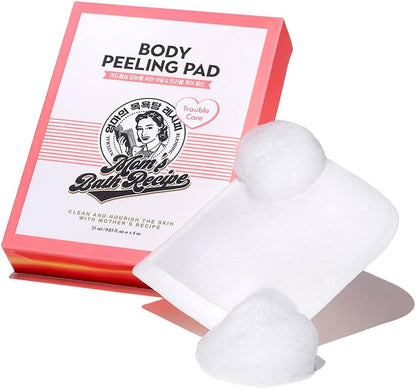 Mom’s Bath Recipe Body Peeling Pad Trouble Care