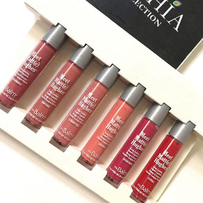 The Balm Meet Matte Hughes Mini Lipstick Set Vol. 1