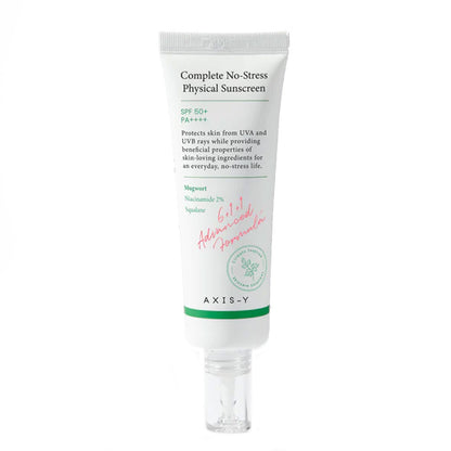 Axis Y Complete No Stress Physical Sunscreen Spf50+
